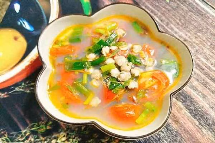 Xiếp nấu chua.