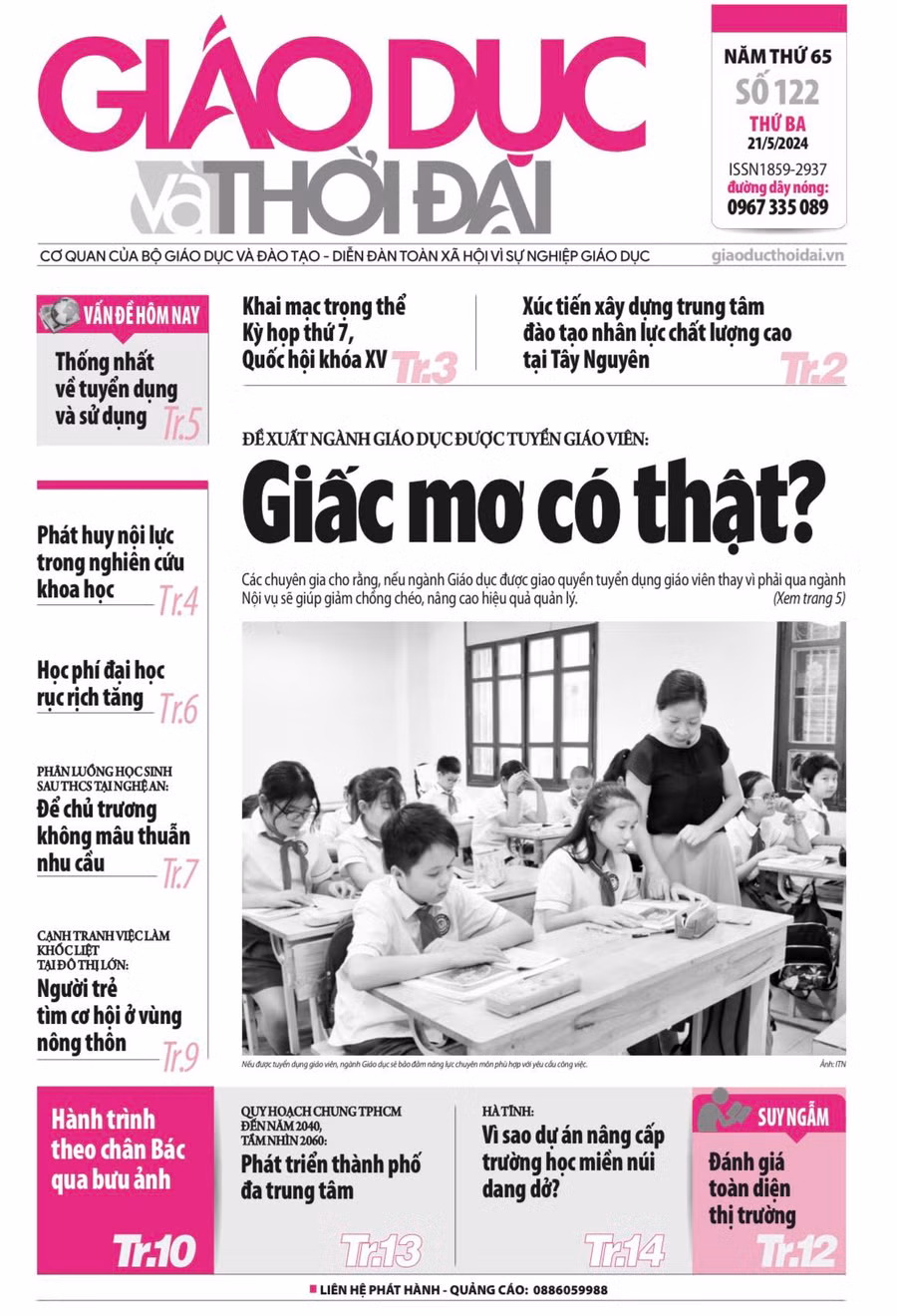 Tin tức báo in 21/5: Phát huy nội lực trong nghiên cứu khoa học