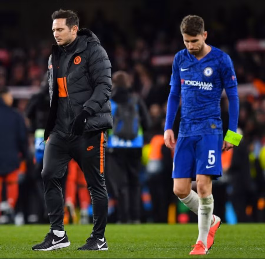 Jorginho bị hắt hủi ở Chelsea dưới thời Lampard.