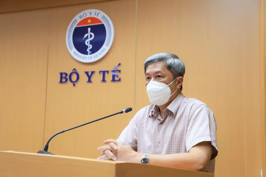 PGS.TS.Nguyễn Trường Sơn, Thứ trưởng Bộ Y tế. Ảnh: BYT.