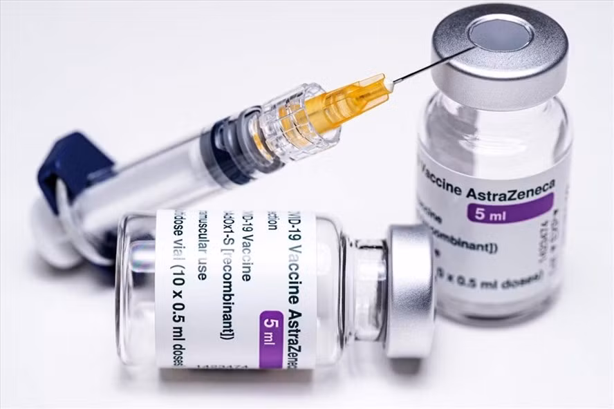 Vắc xin phòng Covid-19 AstraZeneca. Ảnh minh họa.