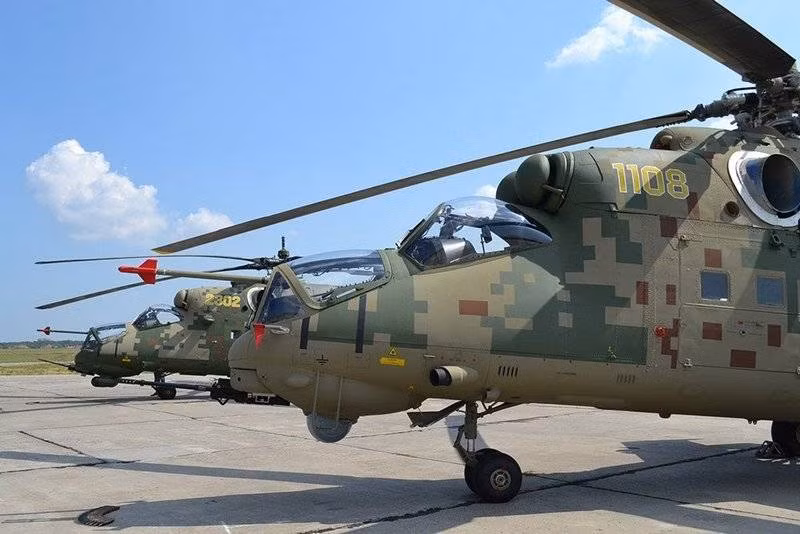 Trực thăng Mi-35 nâng cấp Trực thăng Mi-35 nâng cấp