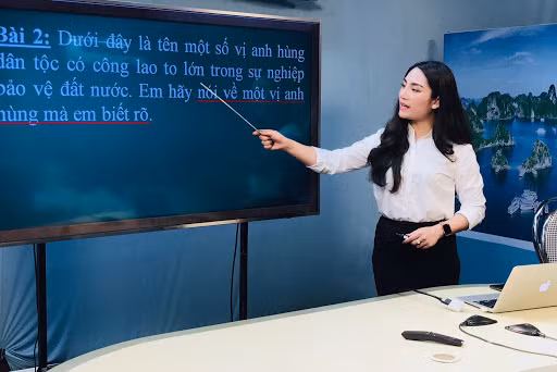 Dạy - học trực tuyến là điểm sáng của giáo dục Việt Nam. Ảnh: Internet