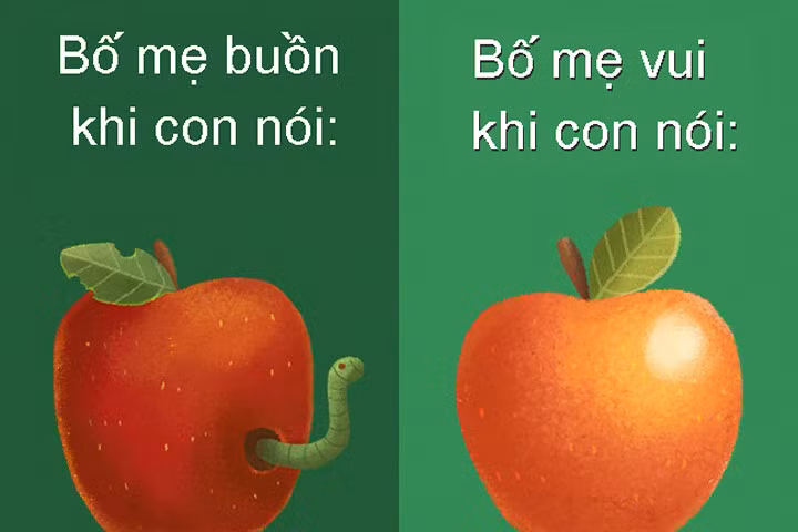 9 câu nói của con khiến bố mẹ vui và buồn