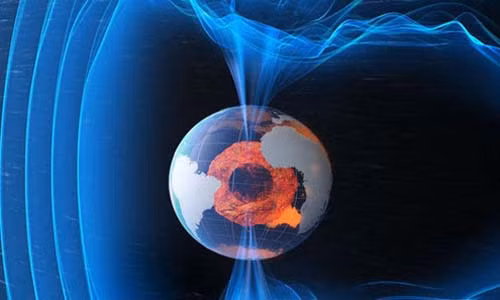 Từ quyển Trái Đất đang yếu dần. Ảnh minh họa: ESA Magnet-Sphere-586611-8452-1435289588.jpg