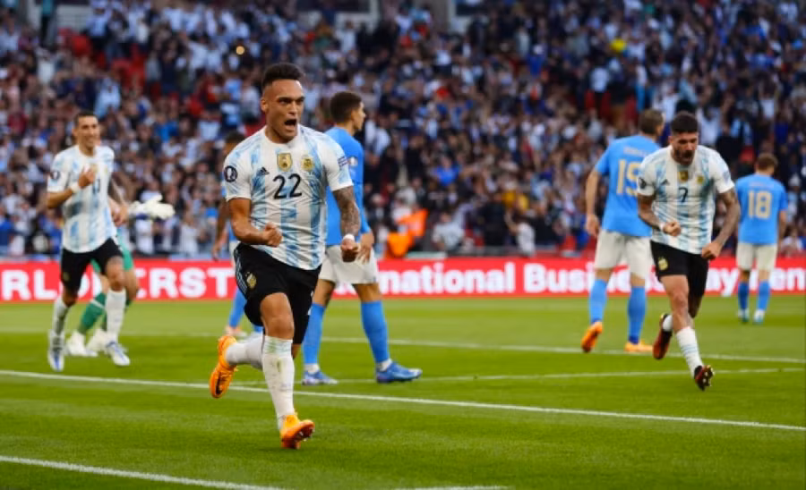 Lautaro Martinez mở tỷ số ở phút 28.