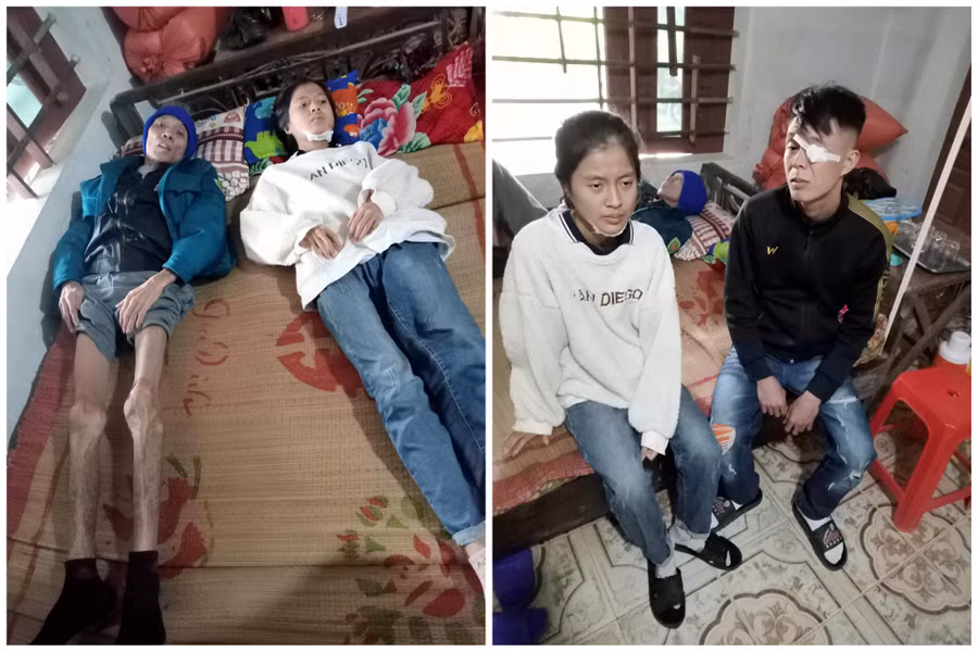 Cả 3 người trong gia đình Trúc đều lần lượt lâm bệnh khiến gia cảnh túng quẫn. (Ảnh: P.C) Cả 3 người trong gia đình Trúc đều lần lượt lâm bệnh khiến gia cảnh túng quẫn. (Ảnh: P.C)