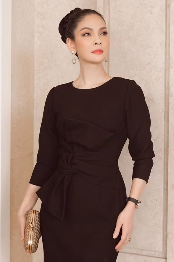 Người đẹp Thủy Hương lại gây sốt khi xuất hiện trong sinh nhật của Hoa hậu Giáng My - Ảnh 4.