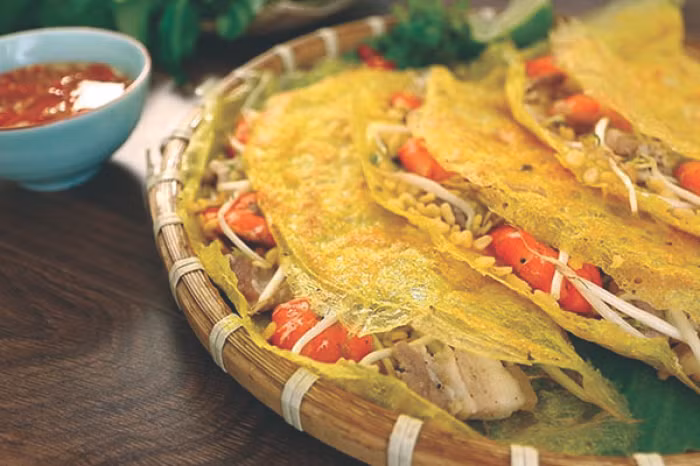 Giòn rụm bánh xèo Cần Thơ
