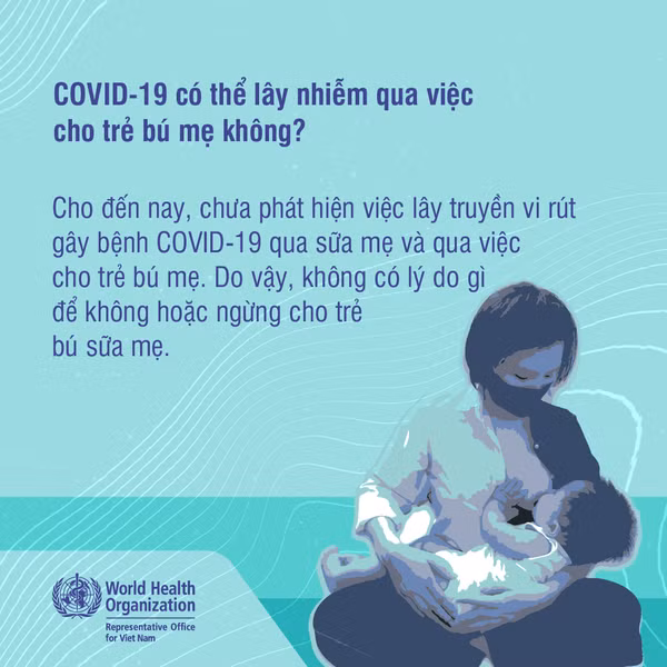 Mẹ mắc Covid-19, trẻ bú mẹ có bị lây nhiễm không? ảnh 1