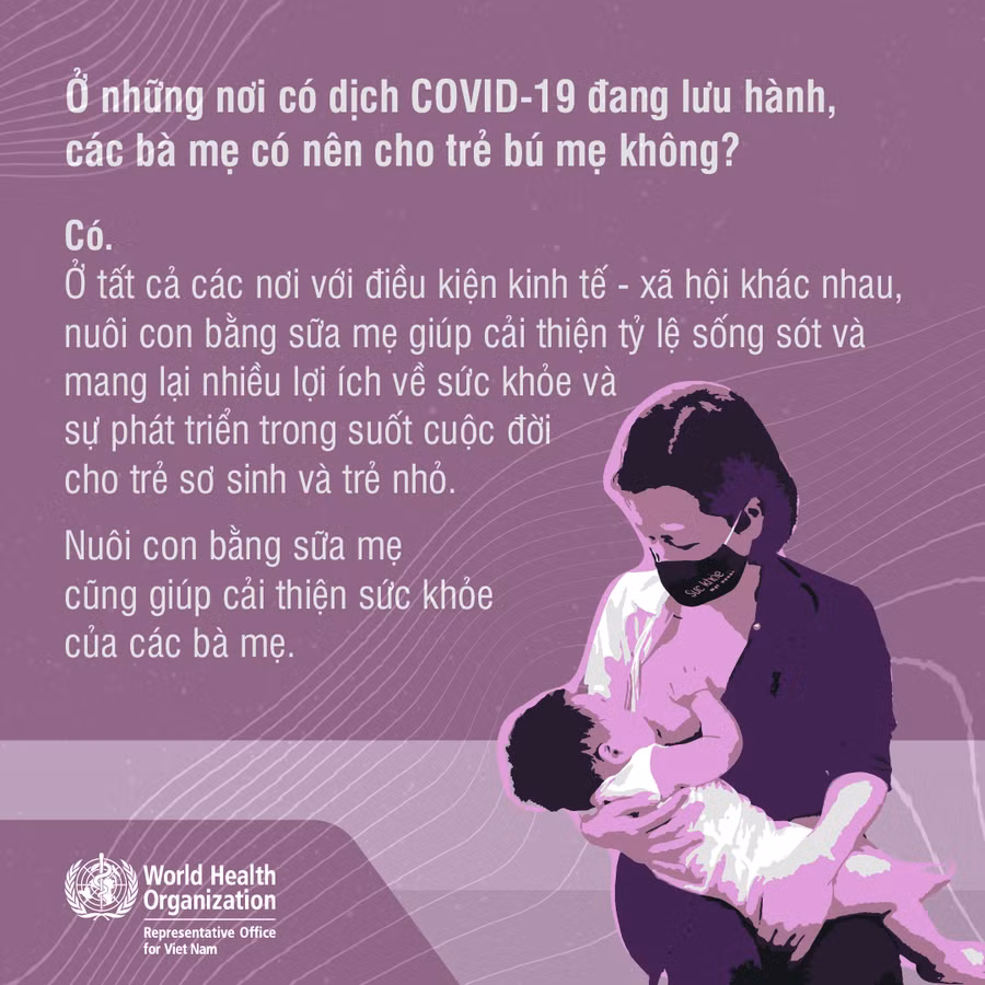 Mẹ mắc Covid-19, trẻ bú mẹ có bị lây nhiễm không? ảnh 3