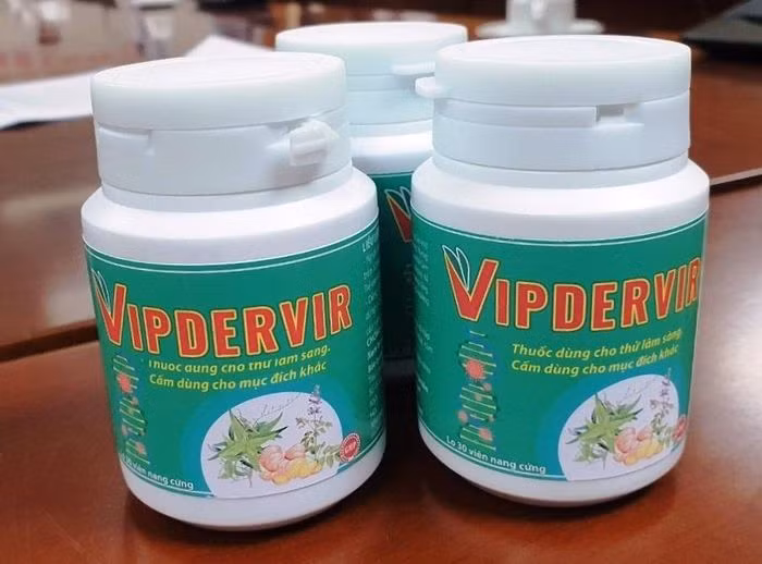 Loại thuốc điều trị Covid-19 do Việt Nam nghiên cứu. Nguồn: VAST.