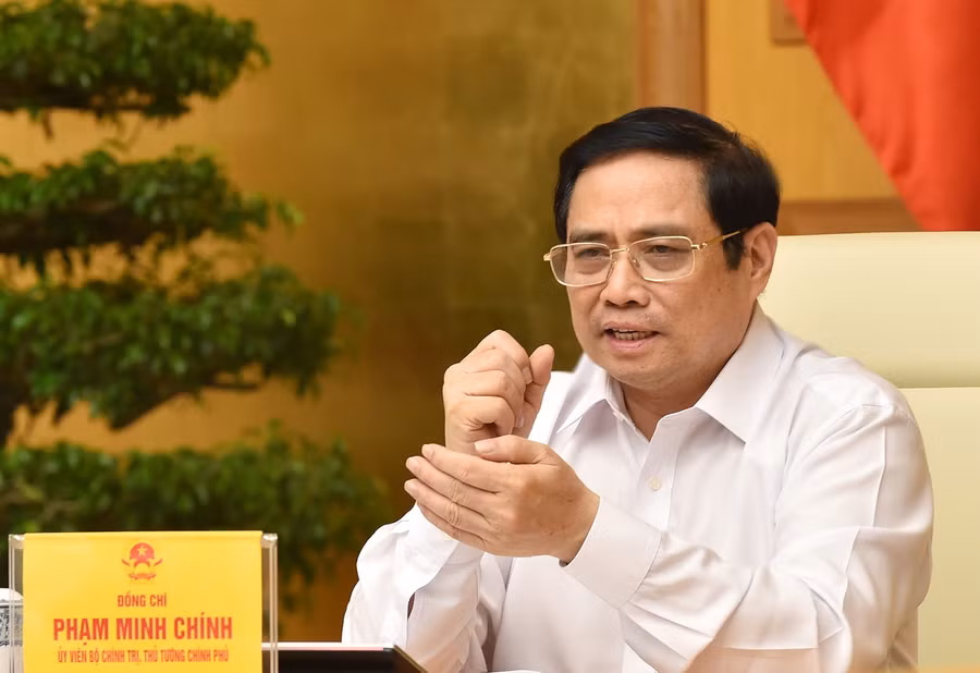 Thủ tướng Phạm Minh Chính. Ảnh: VGP/Nhật Bắc.