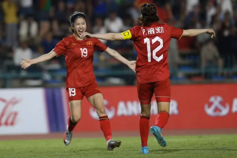 Thanh Nhã (số 19) được kỳ vọng tại World Cup nữ 2023.