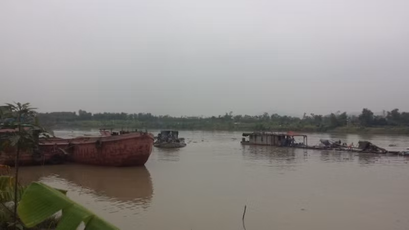 Hải Dương tăng cường xử lý “cát tặc” thời gian gần đây. 