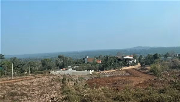 Biệt thự trái phép ở phường Tân Lợi.