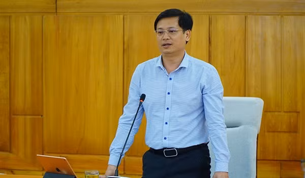 Ông Nguyễn Thanh Bình - Phó Chủ tịch UBND tỉnh phát biểu chỉ đạo.