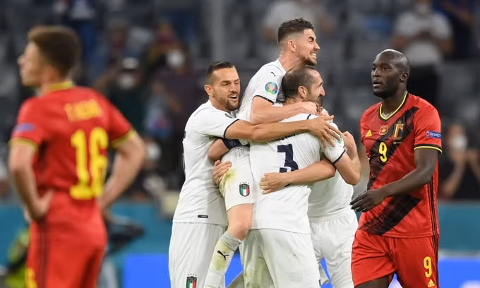 Italia và Bỉ thiết lập nhiều kỷ lục mới.