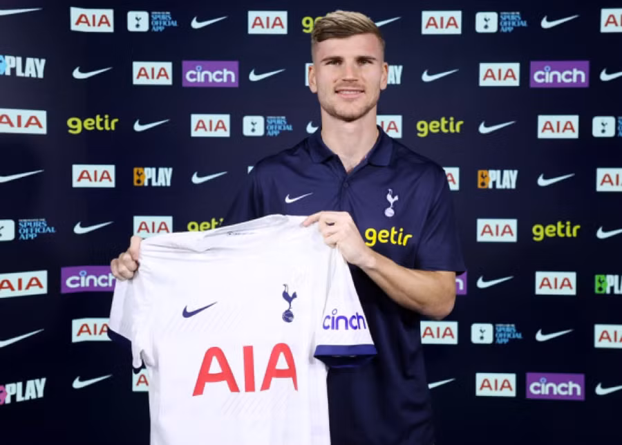 Tottenham ký hợp đồng mượn Werner từ RB Leipzig cho tới cuối mùa, kèm điều khoản mua đứt.