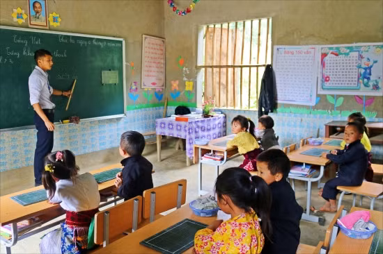 HS dân tộc được giáo dục toàn diện cả kiến thức, KNS lẫn VHTT (ảnh minh họa) HS dân tộc được giáo dục toàn diện cả kiến thức, KNS lẫn VHTT (ảnh minh họa)