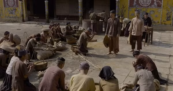 Phim “Đại thi hào Nguyễn Du” quy tụ hàng nghìn diễn viên quần chúng.