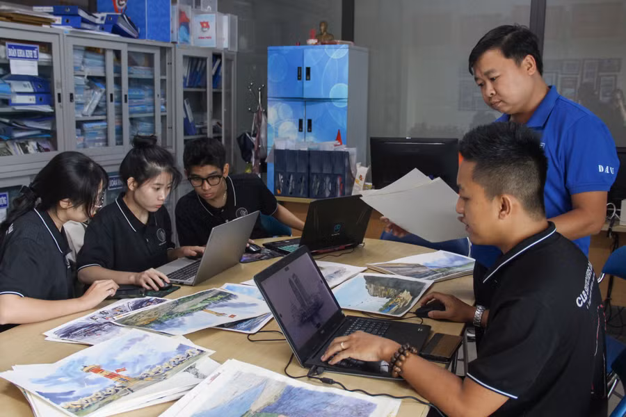 Sau khi hoàn thành, các bức ký họa sẽ được số hóa để lưu trữ và quảng bá.