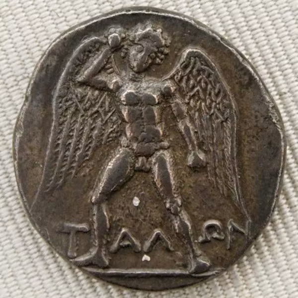 Talos trên đồng tiền cổ.