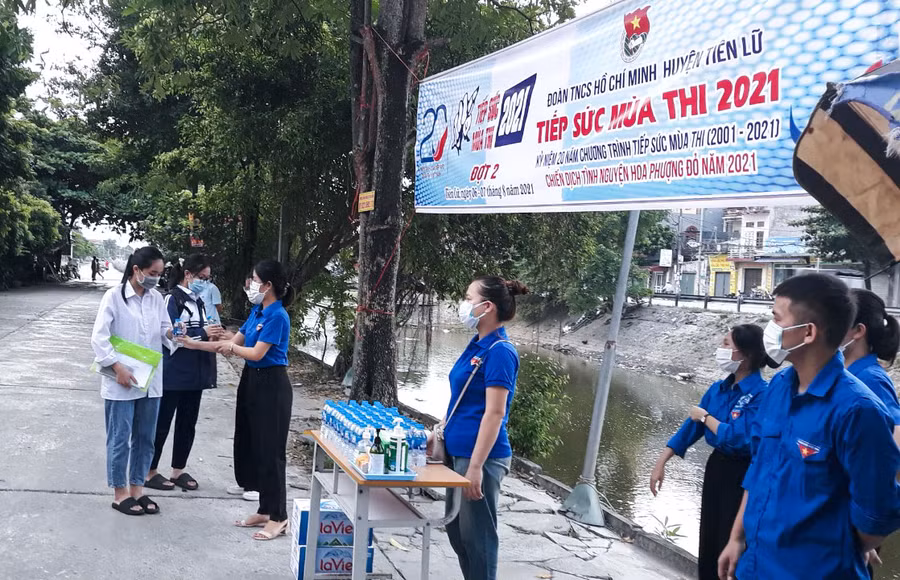 Thí sinh dự thi đợt 2 ở tỉnh Hưng Yên.