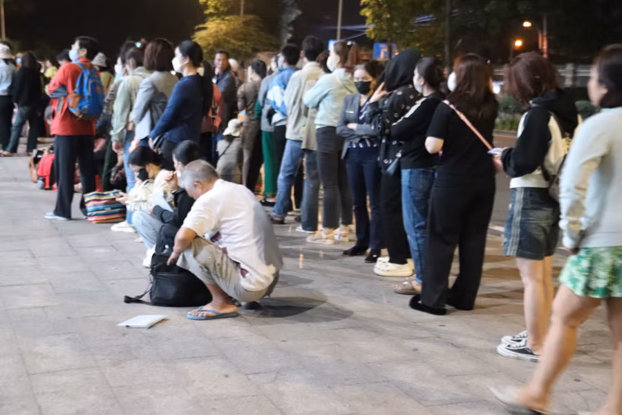 84% bệnh nhân đến từ các tỉnh thành. (Ảnh: Lâm Ngọc)