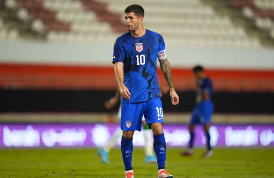 Áo đấu sẽ được tuyển Mỹ sử dụng tại World Cup 2022 do Nike thiết kế. Áo đấu sẽ được tuyển Mỹ sử dụng tại World Cup 2022 do Nike thiết kế.