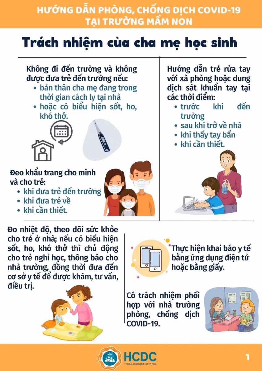 Sổ tay phòng chống dịch Covid-19 tại trường học ảnh 2