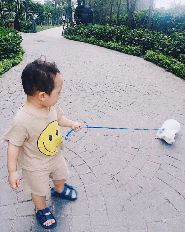 Chẳng cần Mạc Hồng Quân, mẹ đơn thân Ly Kute vẫn sống sang chảnh ngút ngàn, cho con trai học trường siêu đắt đỏ - Ảnh 5.