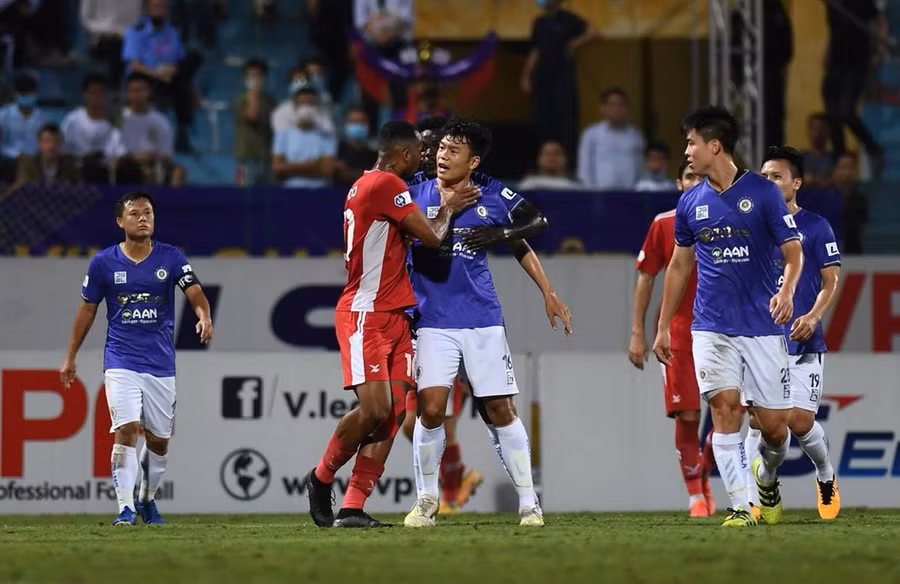 “Dấu ấn đậm nét” trận derby Thủ đô ở vòng 8 V-League 2021 ảnh 2