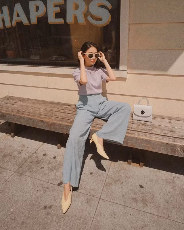 Để không tự “già hóa” phong cách công sở, chị em hãy áp dụng 4 tips diện quần âu sau đây - Ảnh 12.