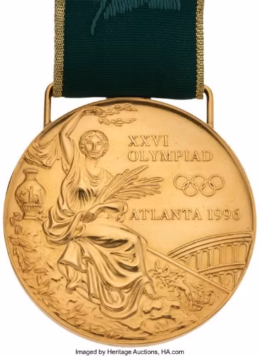 Huy chương Olympic 1996.