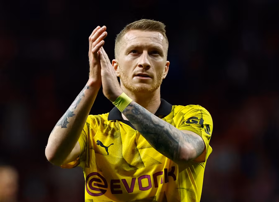 Marco Reus sẽ chia tay câu lạc bộ Dortmund vào mùa Hè 2024. Ảnh: Reuters.