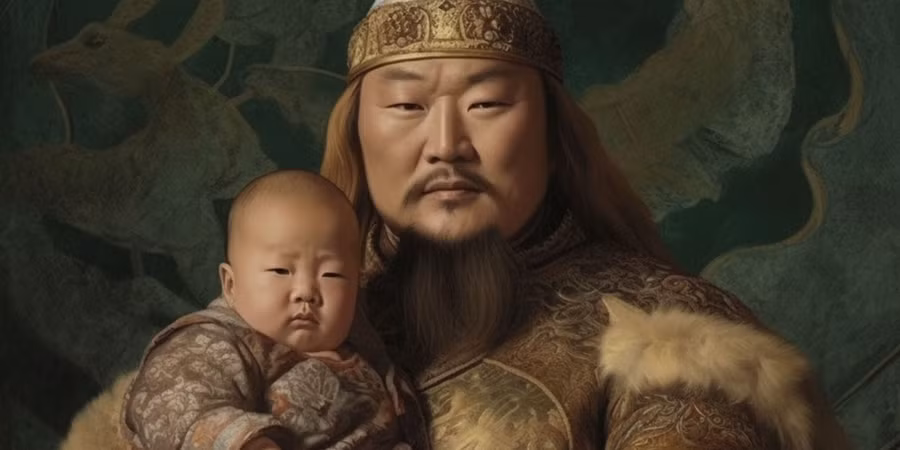 Ước đoán, Thành Cát Tư Hãn phải có hơn 1.000 người con. Ảnh: Thecollector.com