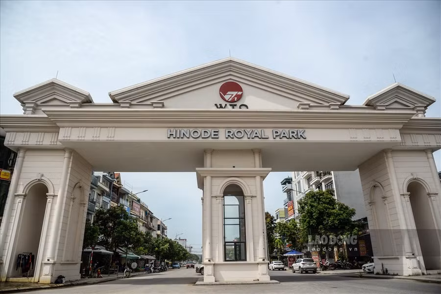 Thanh tra Chính phủ phát hiện vi phạm tại dự án Khu đô thị Kim Chung - Di Trạch do Vietracimex làm chủ đầu tư. (Ảnh: Báo Lao Động)