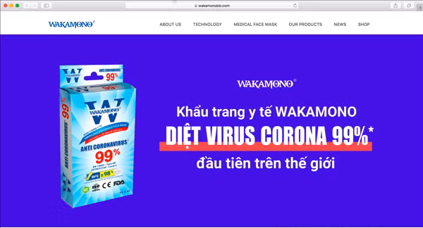Hình ảnh đăng tải trên trang https://wakamonobio.com/.