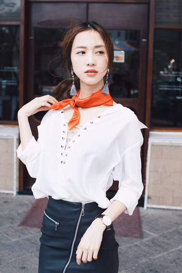 Ngắm vẻ ngọt ngào của Jun Vũ - hot girl Việt được báo Trung ví xinh như Angela Baby - Ảnh 8.