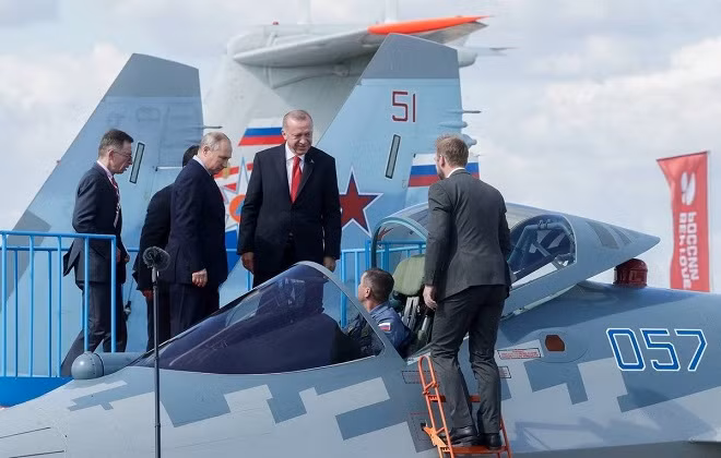 Nga và Thổ Nhĩ Kỳ thảo luận việc mua máy bay chiến đấu Su-57
