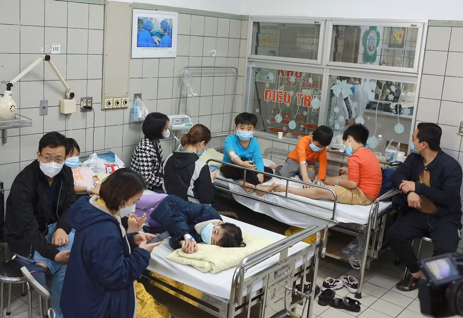 Hiện tại, 38 bệnh nhi đều đã được xuất viện. Ảnh: BVCC