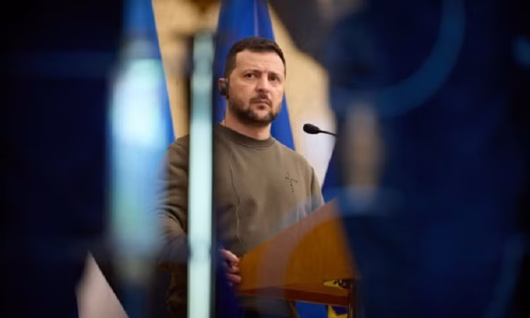 Tổng thống Ukraine Vladimir Zelensky