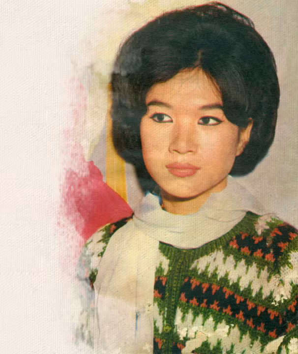 Lệ Thu năm 22 tuổi. Ảnh: Jimmy.