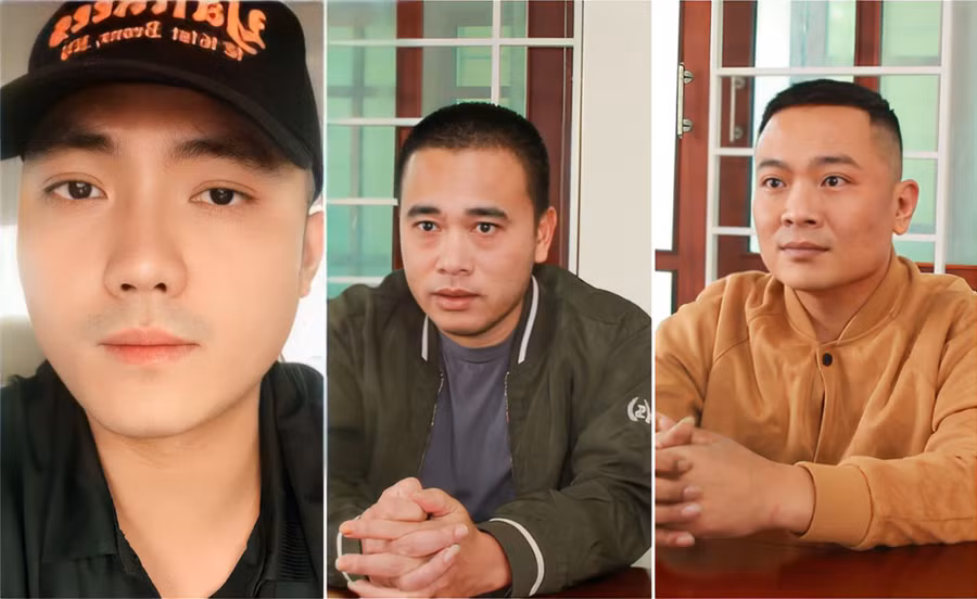 Nguyễn Đức Tuấn (trái), Phạm Đình Bình (giữa) và Phạm Đức Cung cầm đầu một đường dây cá độ bóng đá trên địa bàn 2 tỉnh Nghệ An và Hà Tĩnh. Nguyễn Đức Tuấn (trái), Phạm Đình Bình (giữa) và Phạm Đức Cung cầm đầu một đường dây cá độ bóng đá trên địa bàn 2 tỉnh Nghệ An và Hà Tĩnh.