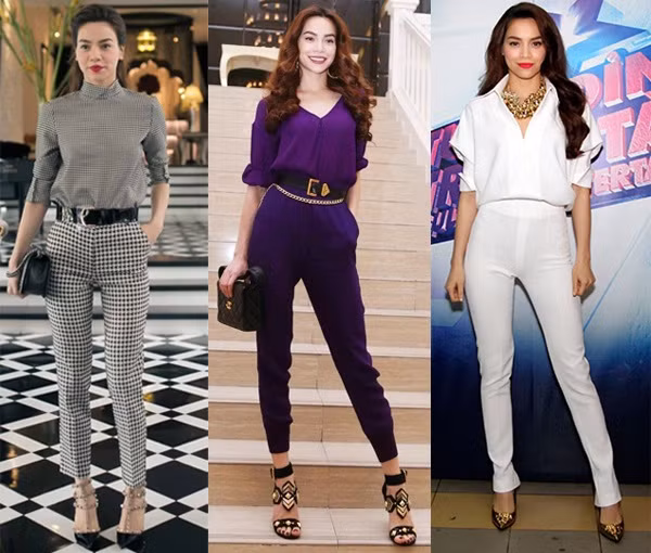 Hồ Ngọc Hà không bó buộc mình trong một hình ảnh hay phong cách nhất định mà có sự biến hóa tùy cảm xúc, sự kiện hay yêu cầu của ban tổ chức event mà cô tham gia. Ngoài ra, cô còn được biết đến là một “tay chơi” hàng hiệu có tiếng trong giới showbiz Việt.