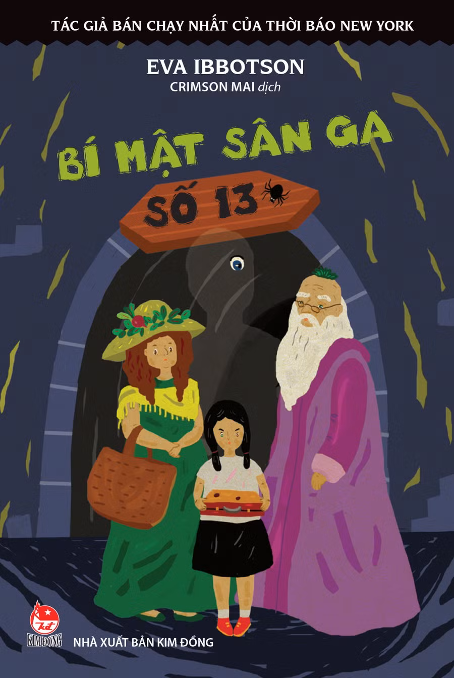 Bìa cuốn sách "Bí mật sân ga số 13" Bìa cuốn sách "Bí mật sân ga số 13"