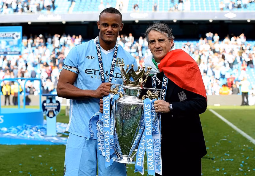 Kompany giúp Man City giành 4 danh hiệu Ngoại hạng Anh