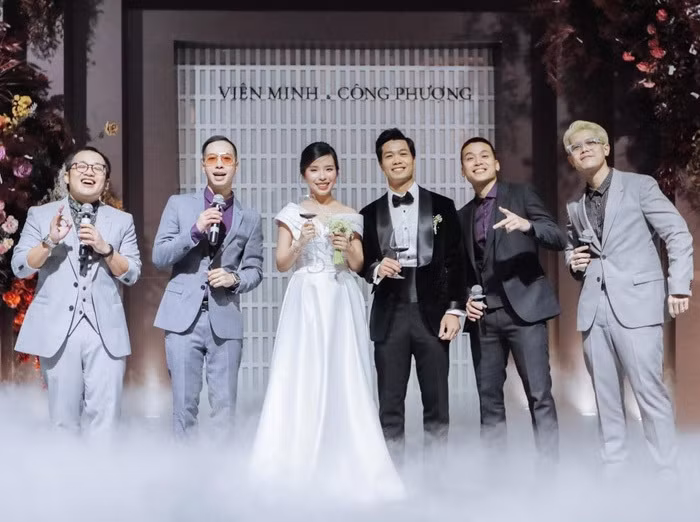 Lễ cưới diễn ra tối 16/11 tại TPHCM.