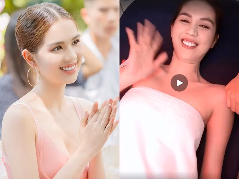 Dù gắng giấu kỹ, Ngọc Trinh vẫn bị soi khuyết điểm gương mặt mà dao kéo không thể can thiệp-2